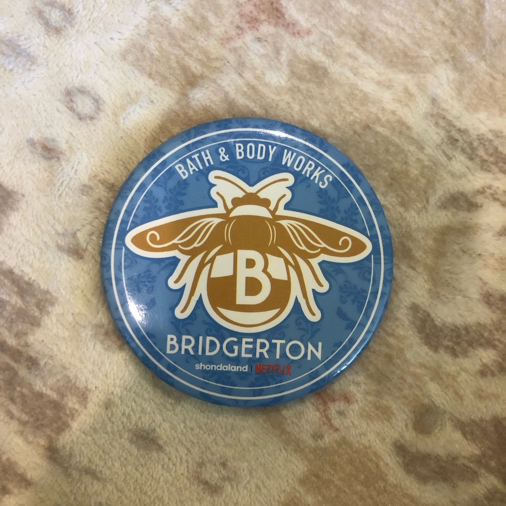 Bath & Body Works collab with Disney, Bridgerton pin
